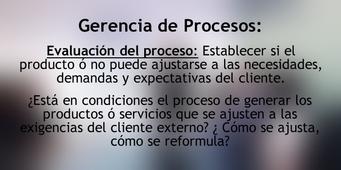 Gerencia de Procesos